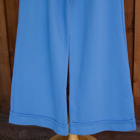 Vintage 70's Aileen Girl Blue Bellbottom Kids Pants Size 10 - Picture 6 of 14